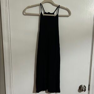 Forever 21 Black Strappy Maxi Dress